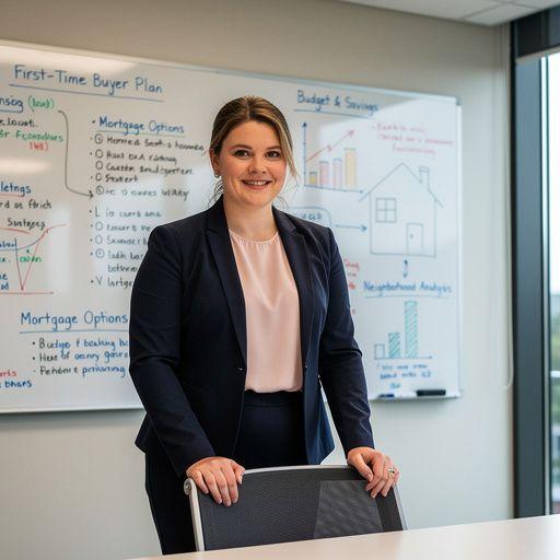 Rodzina siedząca na kanapie podczas rozmowy o wynajmie